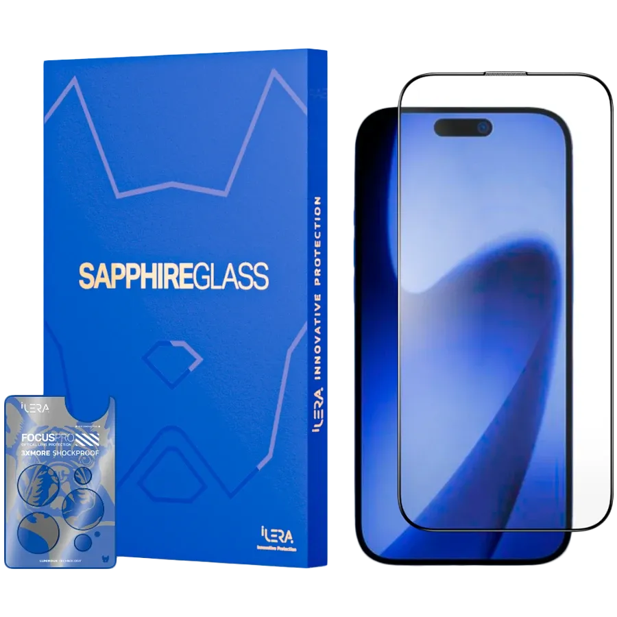 Sticlă de protecție ILera Sapphire Ultra Glass 2 pentru iPhone 18 Pro Max – photo 1