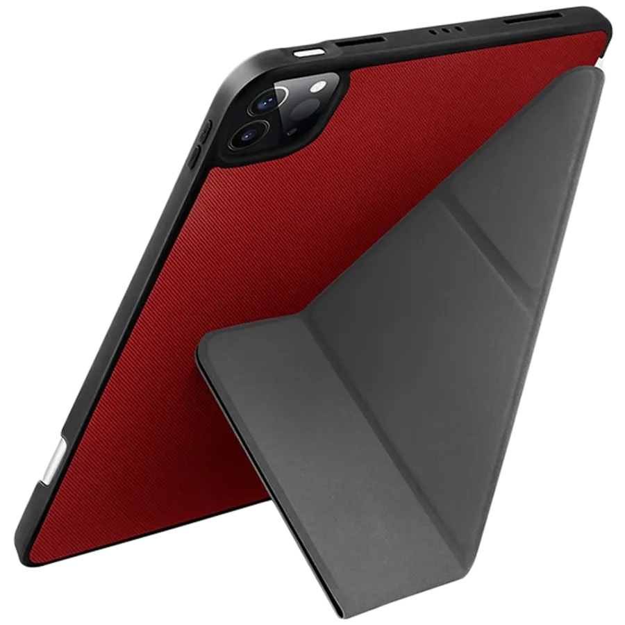 photo 3 - UNIQ Folio Case Transforma Red for iPad Pro 11-inch (3rd generation)