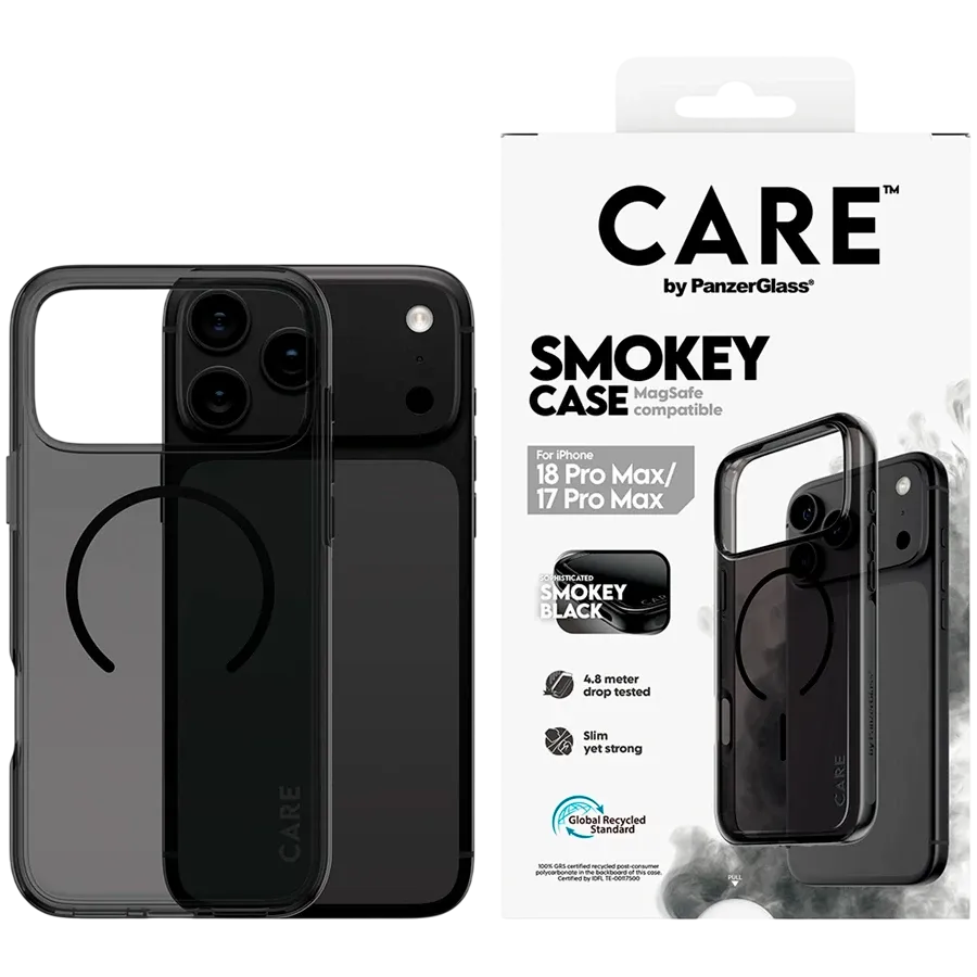 PANZERGLASS Case Urban Explorer Case w. Black MagSafe თან MagSafe Smokey for iPhone 17 Pro Max/18 Pro Max – photo 1