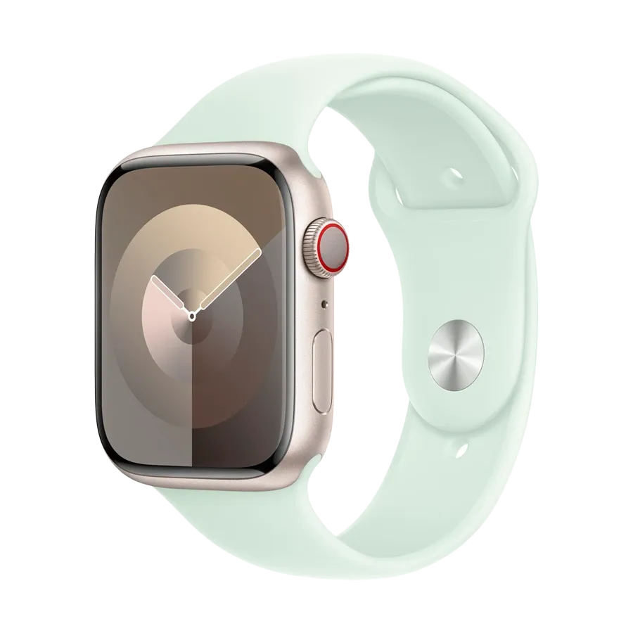 photo 2 - Ремешок Apple Sport Band для Apple Watch, 42/44/45/49 mm, S/M, Мятный