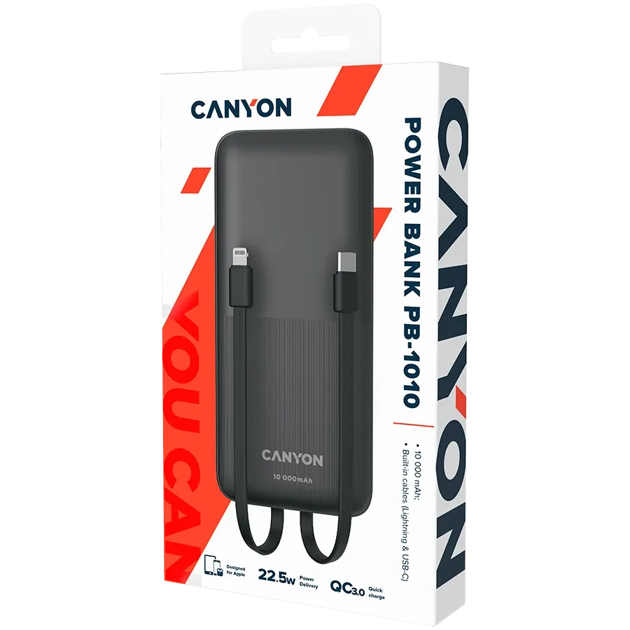 photo 6 - CANYON Power Bank, 10000 mA-s, Lithium Polymer