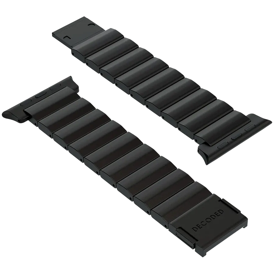 photo 6 - DECODED Titanium Watch Band for Apple Watch 44/45/46/49 mm, Black Titanium