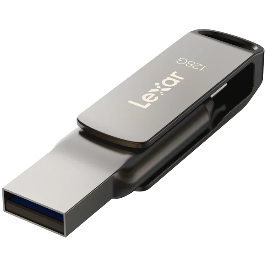 photo 2 - Unitate flash USB Lexar JumpDrive, 128 GB, Gray