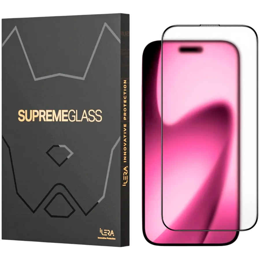 photo 1 - Защитное стекло iLera Frosted Glass для iPhone 17 Pro (ILFRGL17PR)