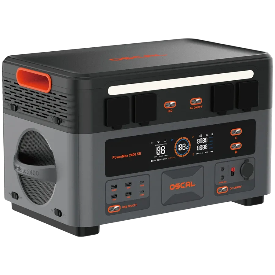 Зарядна станція Oscal PowerMax 2400 SE, 2016Wh – photo 2