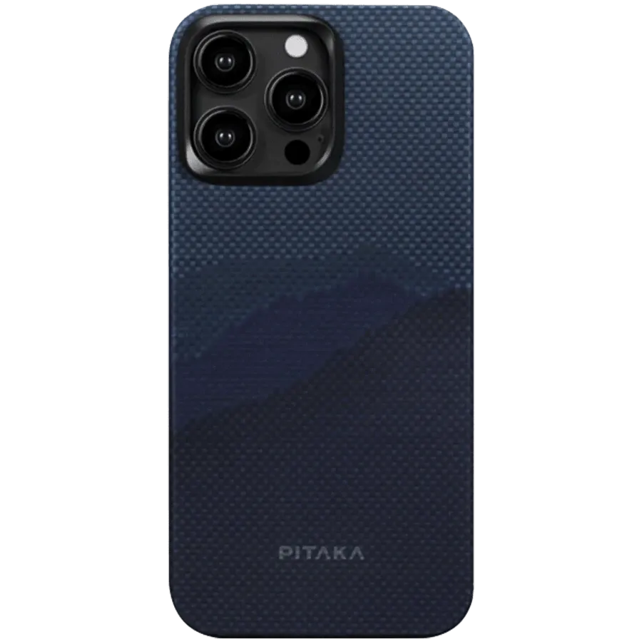 photo - PITAKA Case MagEZ Case 4 with MagSafe Over The Horizon for iPhone 15 Pro