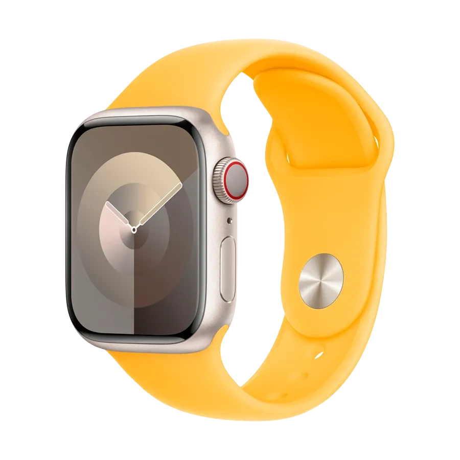 photo 2 - Curea APPLE Sport Band pentru Apple Watch 41mm, Sunshine