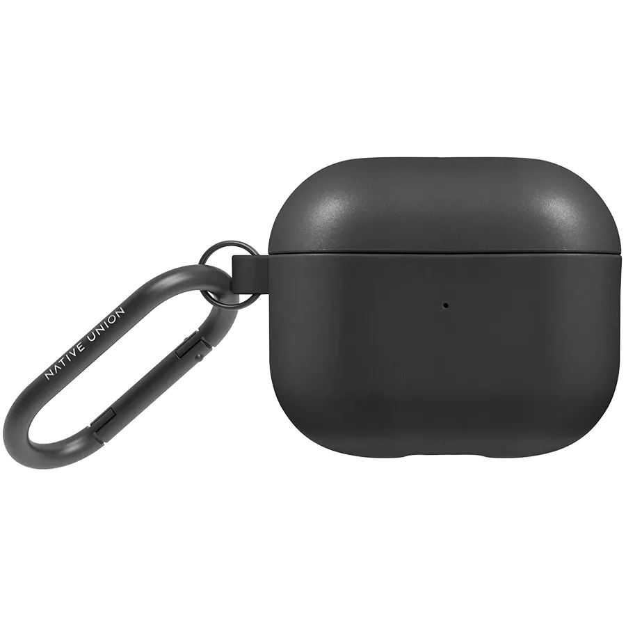photo - NATIVE UNION Чехол ROAM Чёрный для AirPods (Gen. 3)