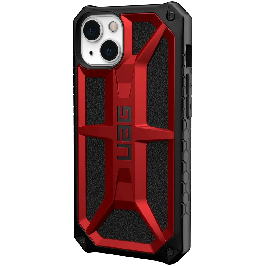 photo 2 - UAG Защитный чехол MONARCH  Багровый красный для iPhone 13