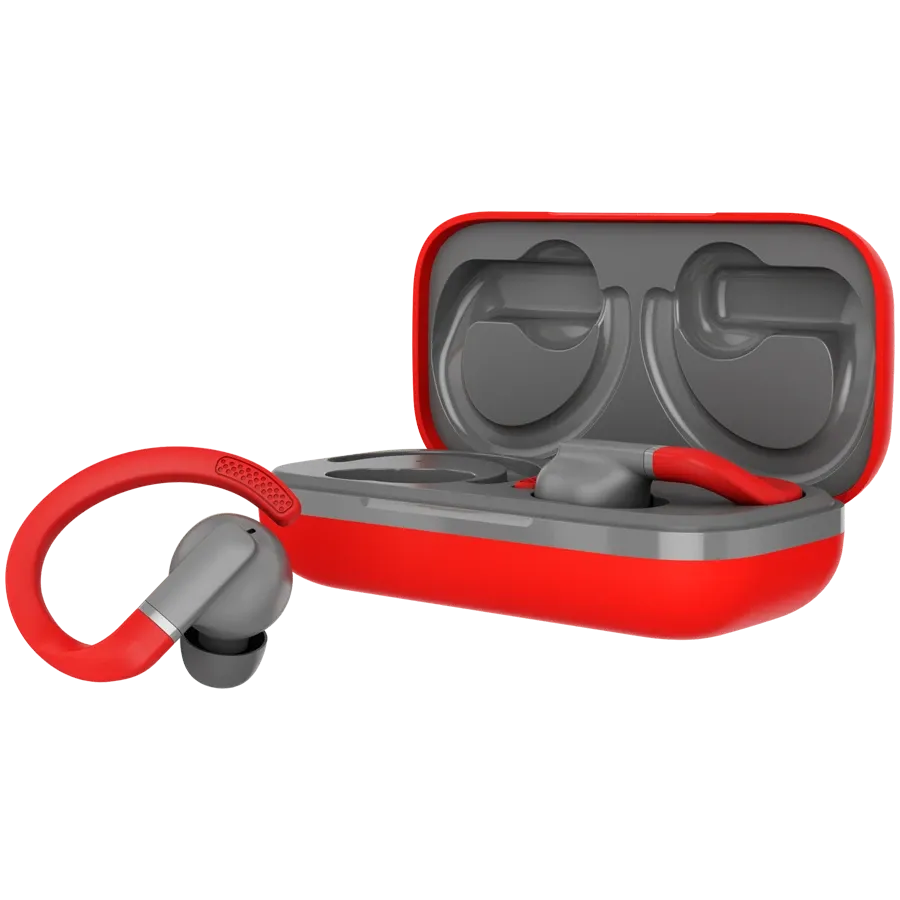 photo 2 - CANYON TWS-11 Беспроводные наушники, Красный