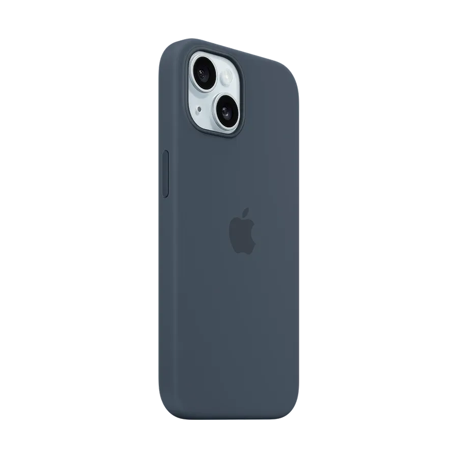 photo 2 - Apple Чохол силіконовий з MagSafe Storm Blue для iPhone 15