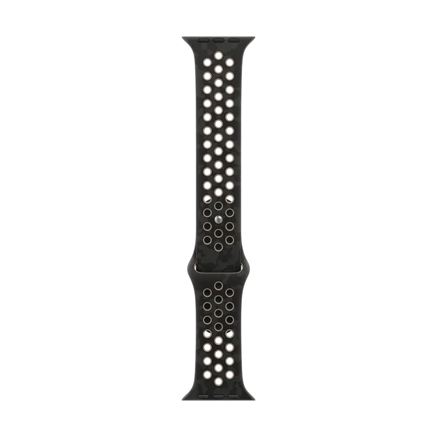 Apple 42mm Nike Sport Band Ремінець for Apple Watch 38/40/41/42 mm, Size M/L, After Dark Black – photo 2