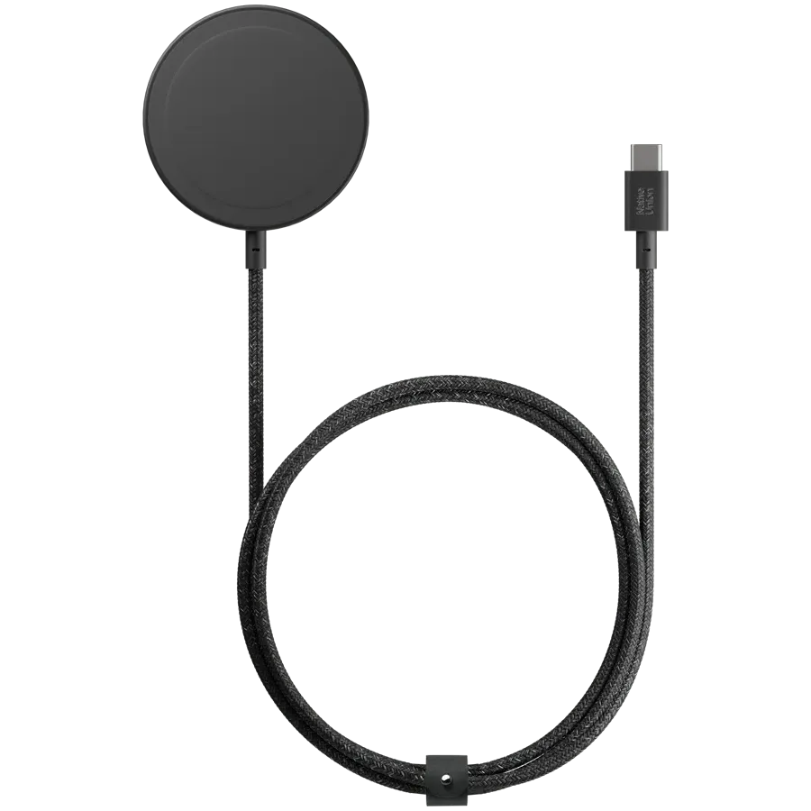 photo 1 - Сымсыз зарядтағыш NATIVE UNION 1*MagSafe, 15 Вт, Қара
