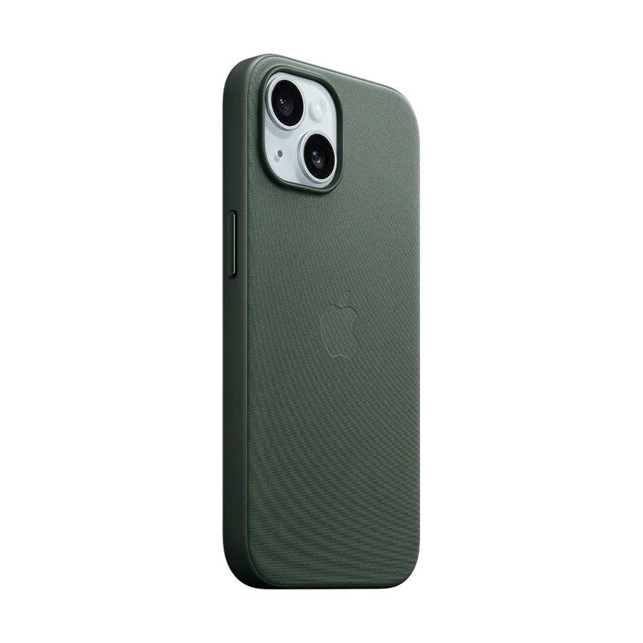 photo 2 - Apple Чехол FineWoven Case с MagSafe Evergreen для iPhone 15