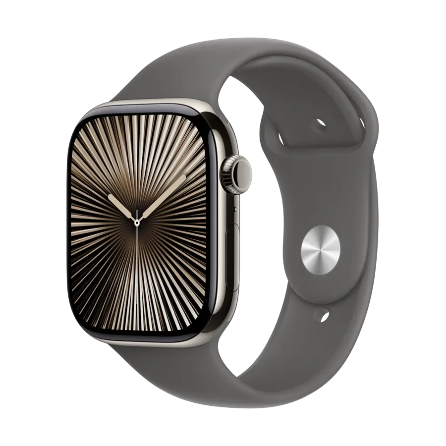 photo 2 - Apple 46mm Sport Band - S/M & M/L Удлинитель ремешка  for Apple Watch 44/46 mm, Size S/M, Stone Gray