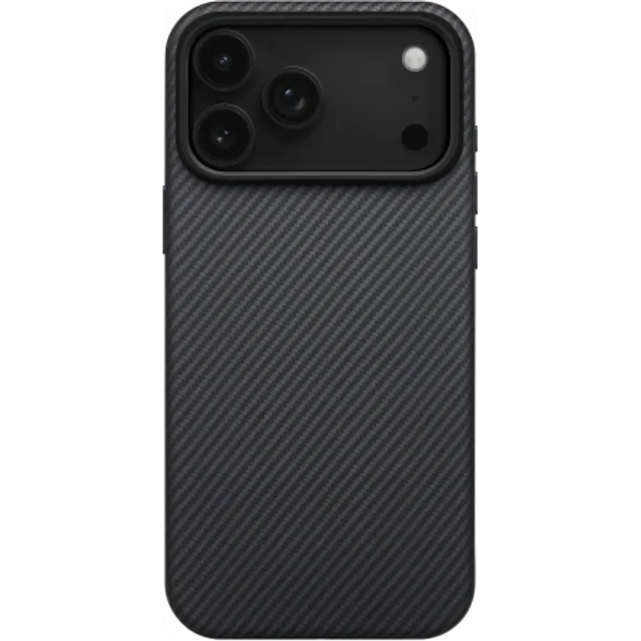 photo 1 - PITAKA Қорғаныс корпусы Aramid UltraGuard with MagSafe Қара сұр for iPhone 17 Pro