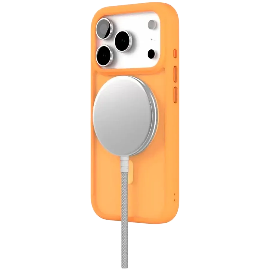 photo 4 - VLP Чехол LITE Bloom с MagSafe Оранжевый для iPhone 17 Pro