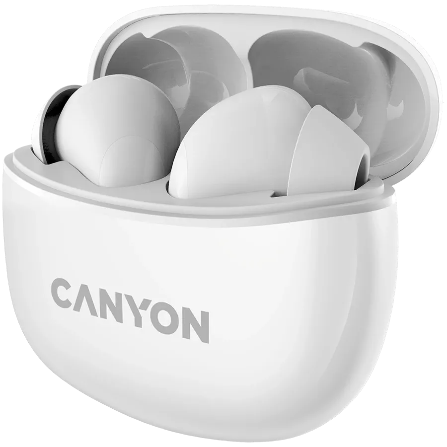 photo 3 - CANYON TWS-5 Беспроводные наушники, Белый