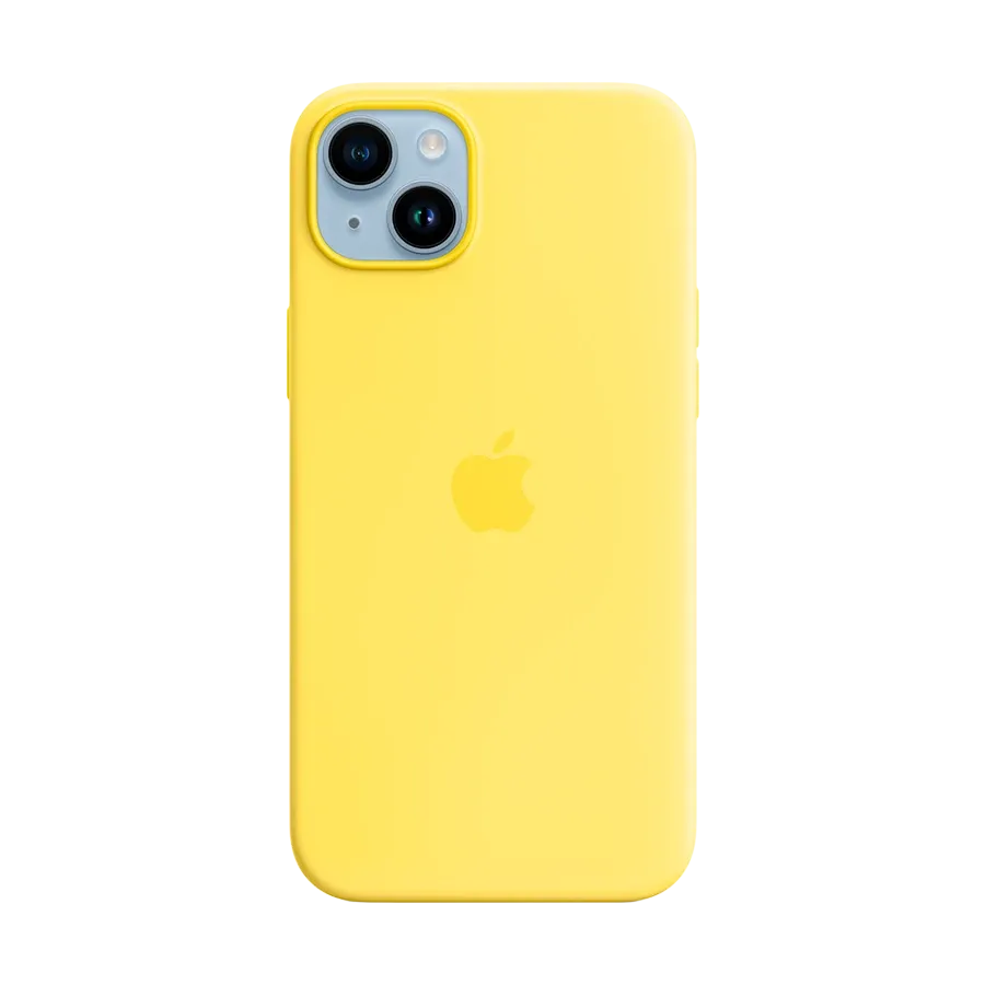 photo - Силиконовый чехол Apple с MagSafe для iPhone 14 Plus, Canary Yellow