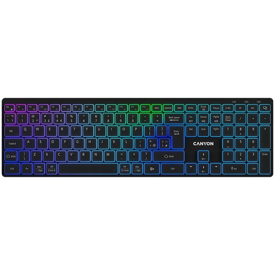 photo 1 - CANYON HKB-W11 Keyboard, United Kingdom/US English