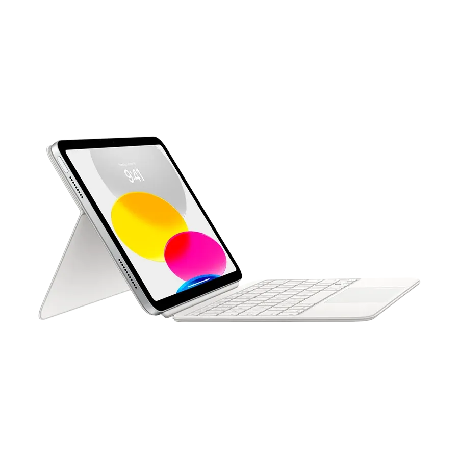 photo 4 - Apple Keyboard Case Magic Keyboard Folio  White for iPad (10th generation)
