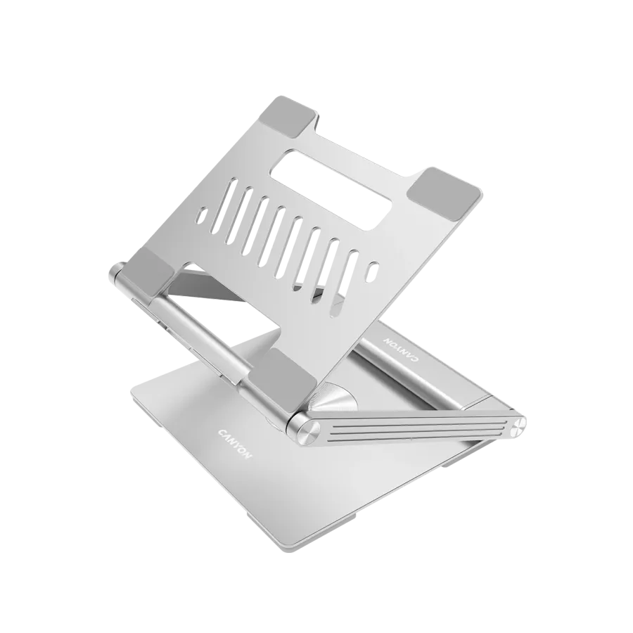 photo 1 - Подставка CANYON для ноутбука с адаптером, Серый