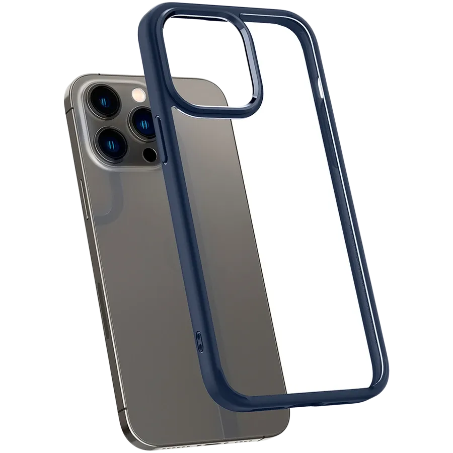 photo 2 - Чехол SPIGEN SGP Ultra Hybrid Тёмно-синий для iPhone 14 Pro
