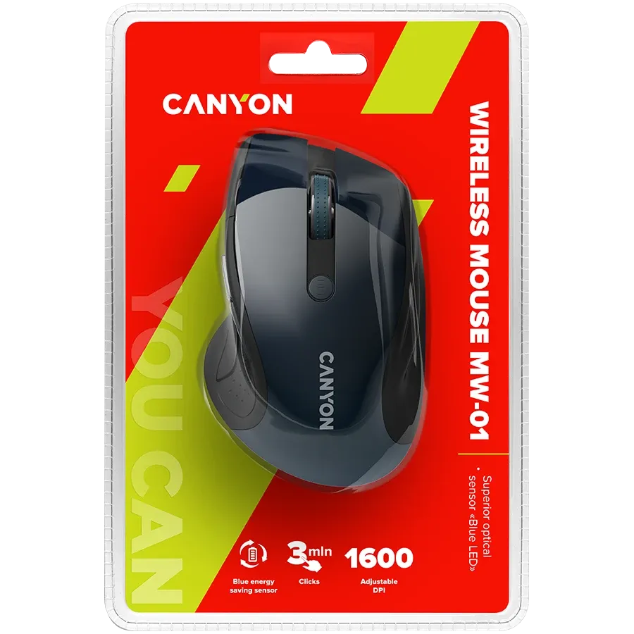 CANYON MW-01 Mouse, Blue/Gray – photo 4