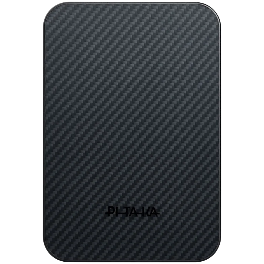 photo 1 - Портативное зарядное устройство PITAKA Qi 2, 10000 мА·ч, Чёрный