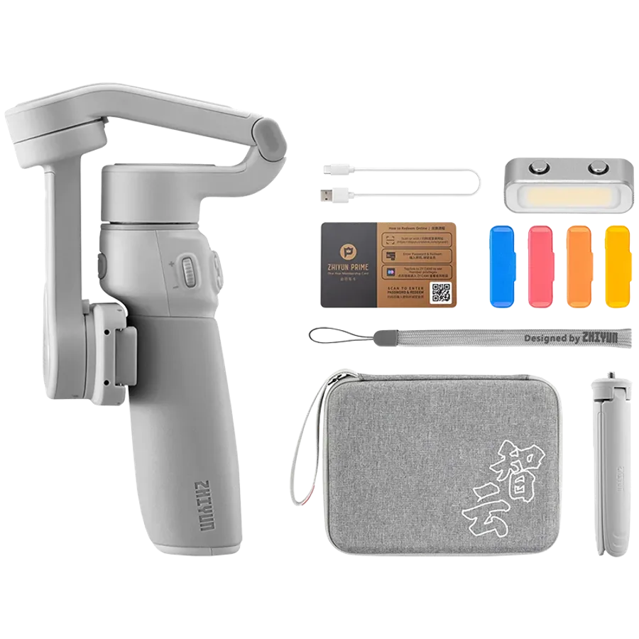 photo 1 - Стабилизатор для телефона Zhiyun SMOOTH Q4 COMBO, Белый