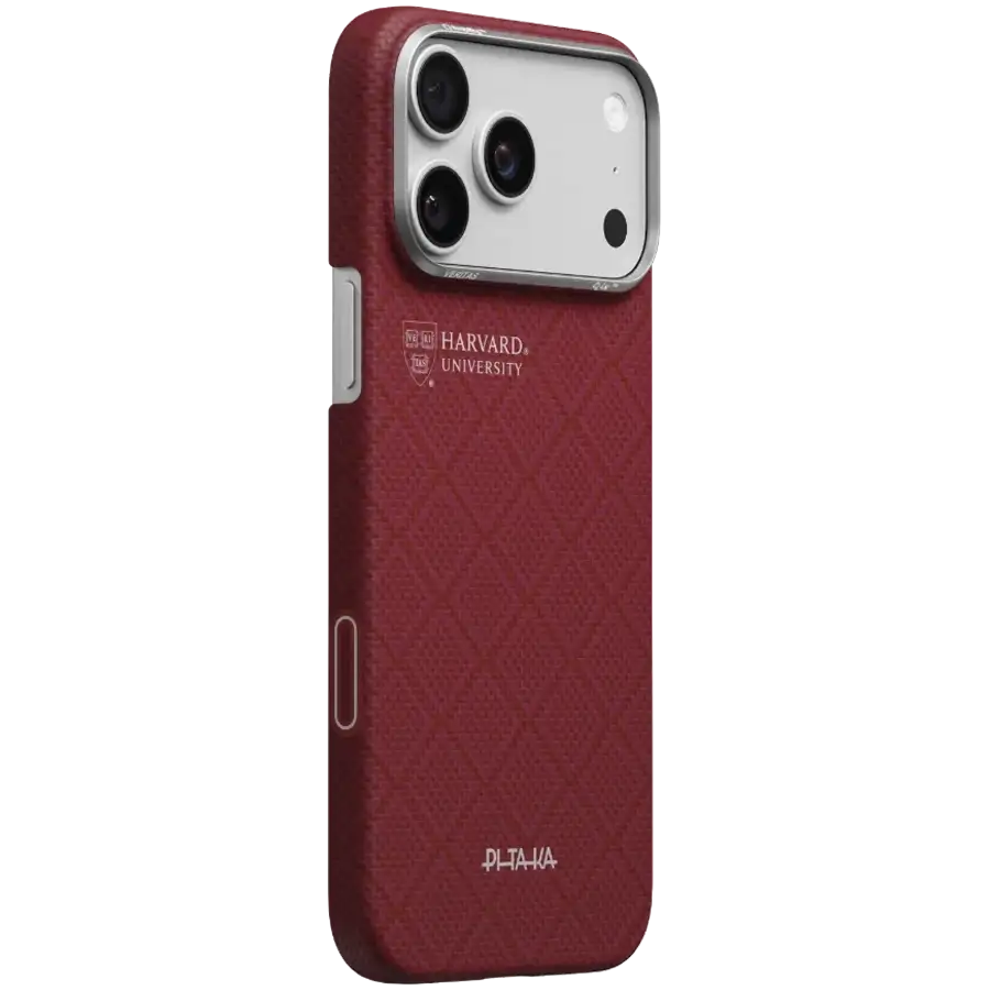 Husă PITAKA Harvard University cu MagSafe pentru iPhone 17 Pro Max, Harvard Crimson – photo 2