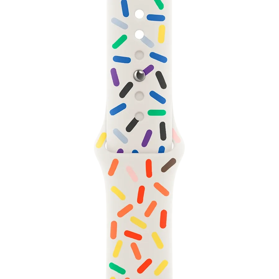 photo 1 - Apple Pride Edition Sport Band for Apple Watch 41 mm, Size M/L, Pride Edition