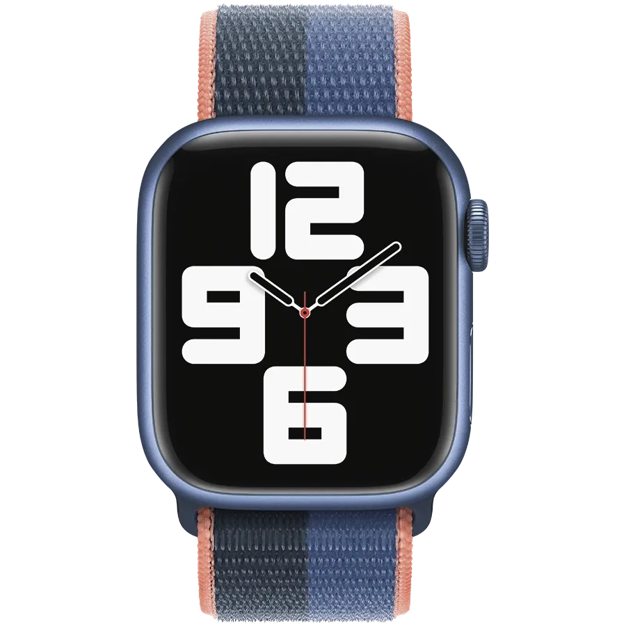 photo 3 - Apple 41mm Sport Loop - Regular Band for Apple Watch 38/40/41 mm, Blue Jay/Abyss Blue