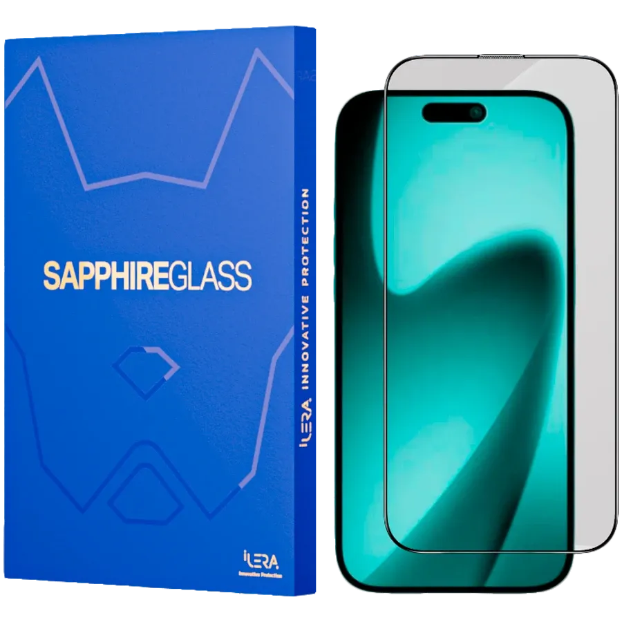 Sticlă de protecție ILera Sapphire Ultra Glass 3 pentru iPhone 18 Pro – photo 3