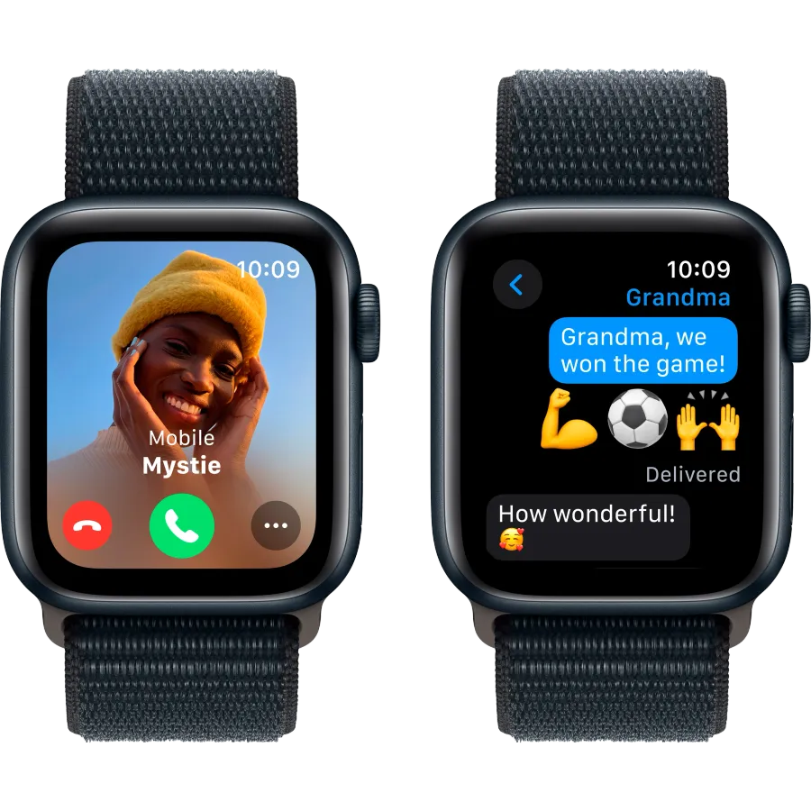 Apple Watch SE GPS Gen.2 (2023) Midnight Sport Loop, 40mm, Midnight – photo 4