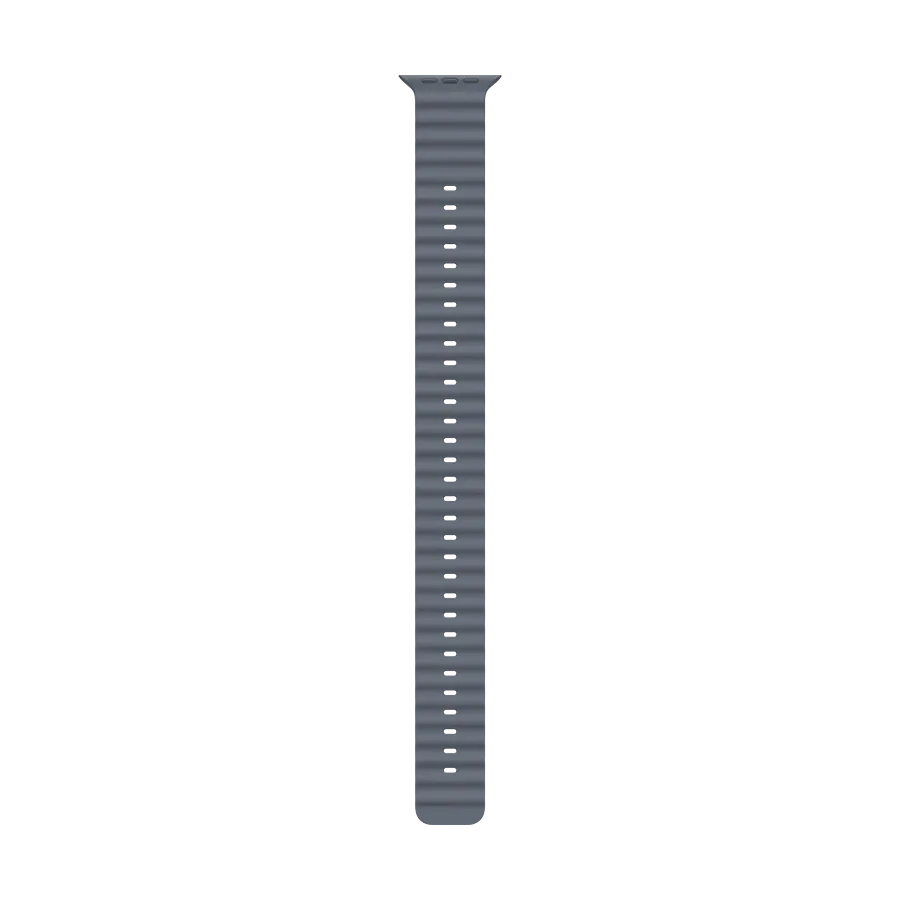 photo 1 - Apple 49mm Ocean Band Band Extension  for Apple Watch 44/45/46/49 mm, Anchor Blue