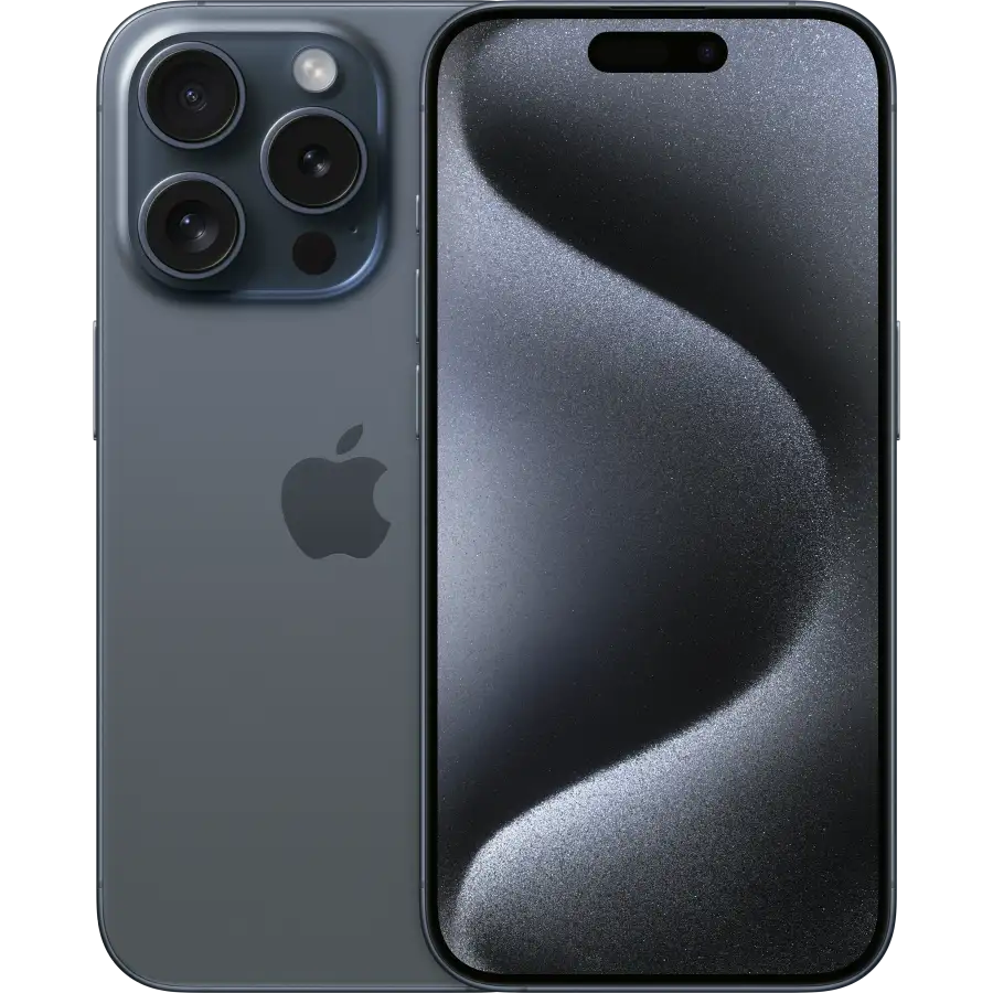 iPhone 15 Pro, 128 ГБ, Blue Titanium – photo 1