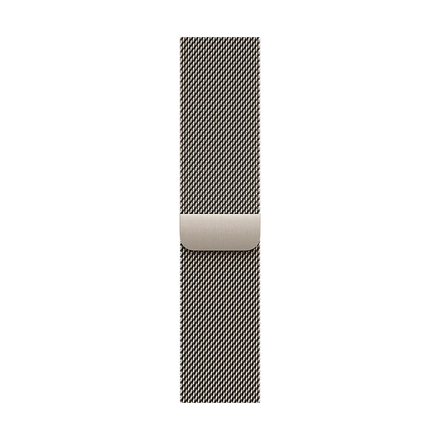 photo 1 - Apple Milanese Loop Ремешок для Apple Watch 44/45/46/49 mm, Размер M/L, Natural