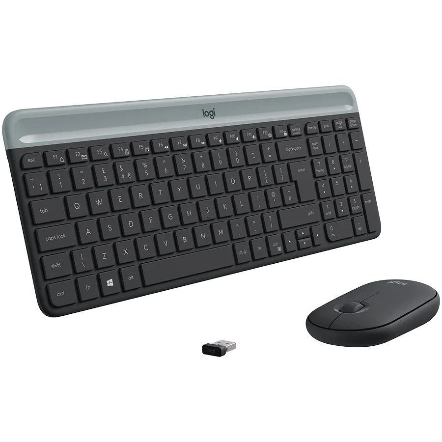 photo 1 - LOGITECH (CIS) MK470 Keyboard, Russian/International English