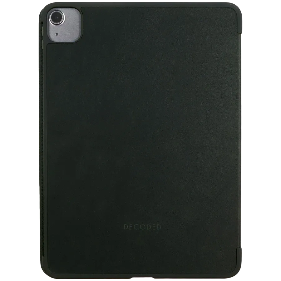 photo 3 - Чехол DECODED Smart Folio Slim из текстурированного силикона для iPad Air 11 (M2/M3), Charcoal Black