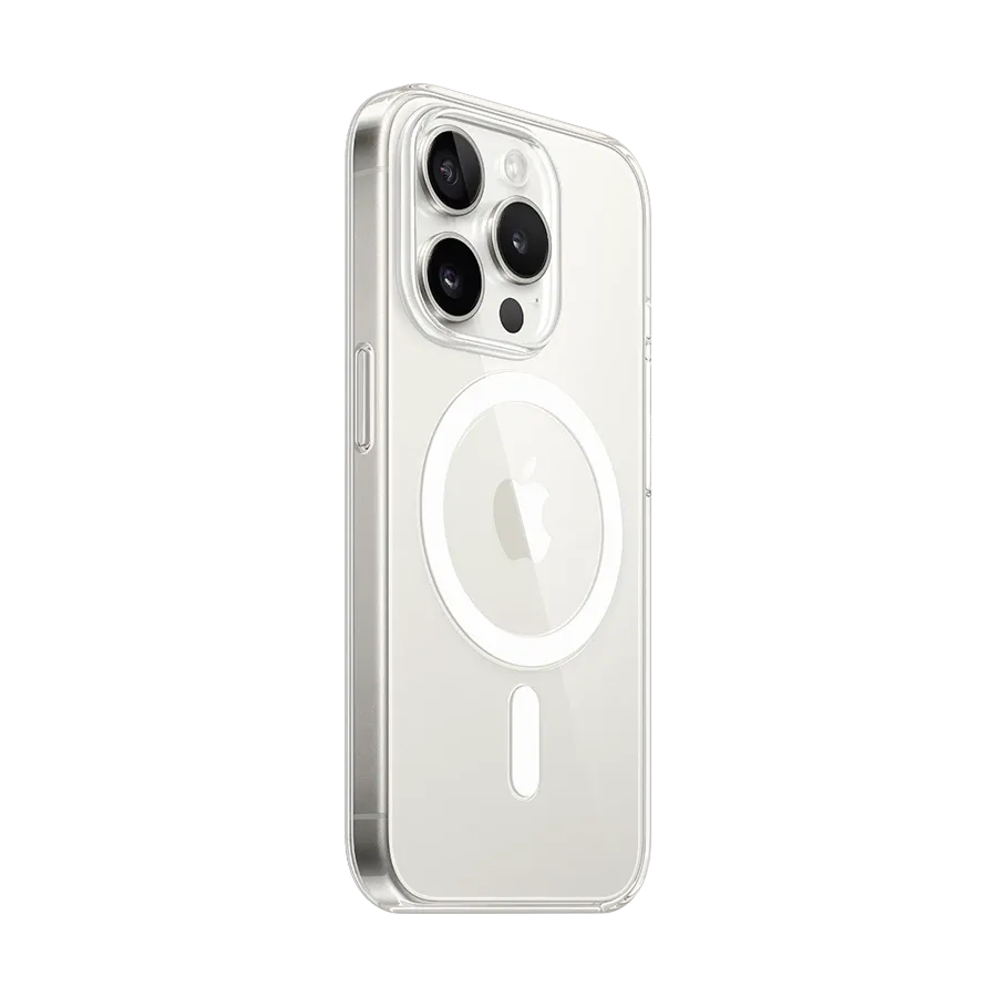 photo - Case Apple clear with MagSafe for iPhone 15 Pro