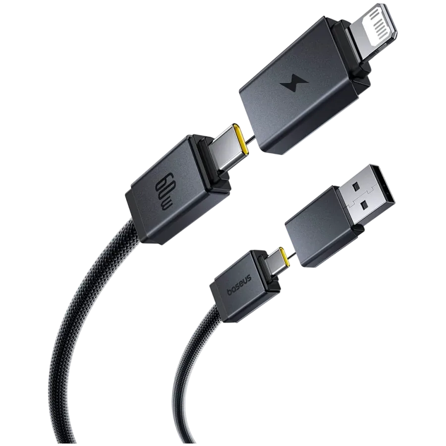 photo 2 - BASEUS USB Cable, Cosmic Black, 2m