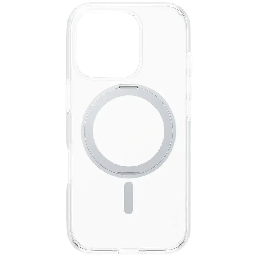 PANZERGLASS Case Feature Case Transparent w. Silver Kickstand & MagSafe with MagSafe Clear/Silver for iPhone 16 Pro – photo 2