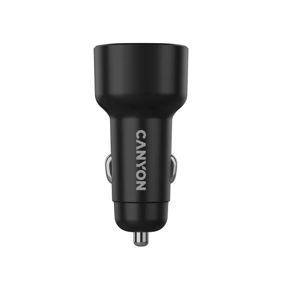 photo 5 - CANYON Автомобильный адаптер 2*USB/USB-C, 48 Ват
