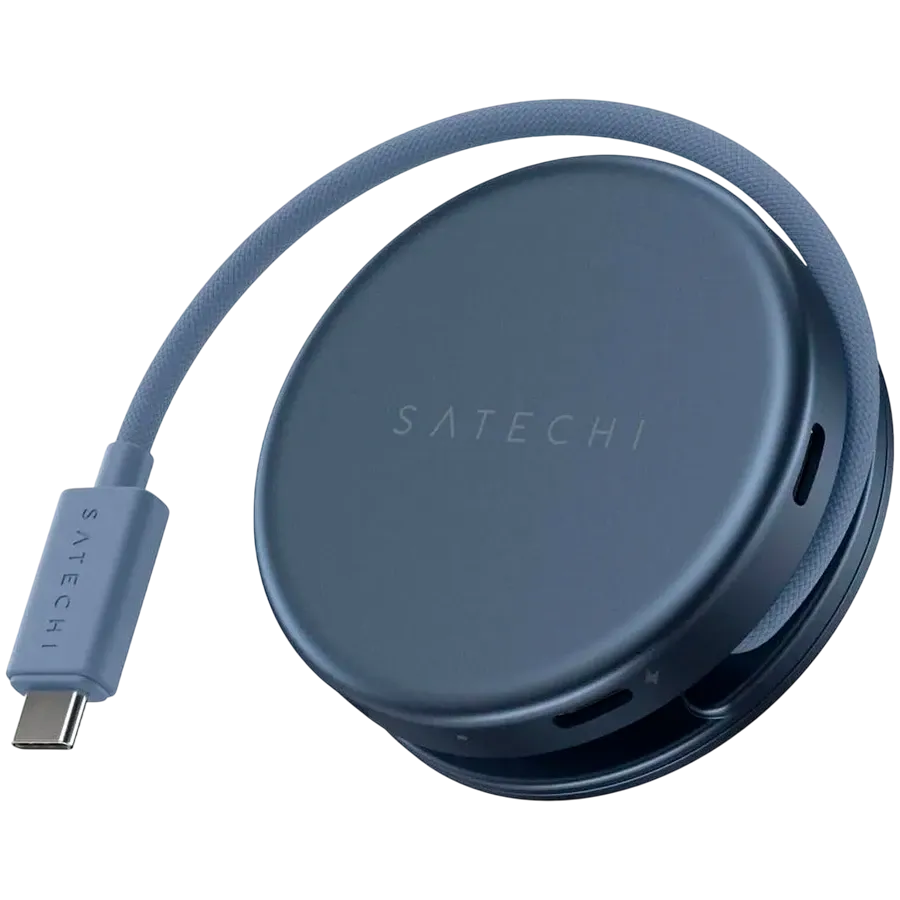 Multiport adapter Satechi OnTheGo 5-in-1, Indigo – photo 1