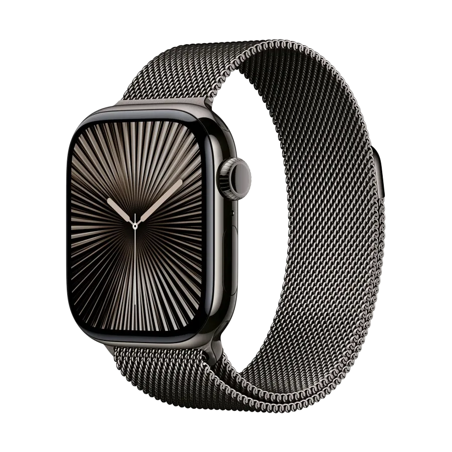 photo 2 - Apple 42mm Milanese Loop Band for Apple Watch 42 mm, Կապույտ/մոխրագույն