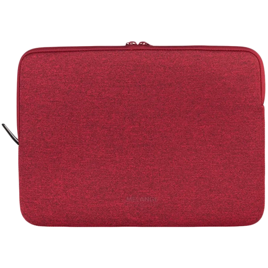 photo 3 - TUCANO Чехол MELANGE  Темно-красный для ноутбуков до 14"/ноутбуков до 13"/MacBook Air 15.3/MacBook Pro 15