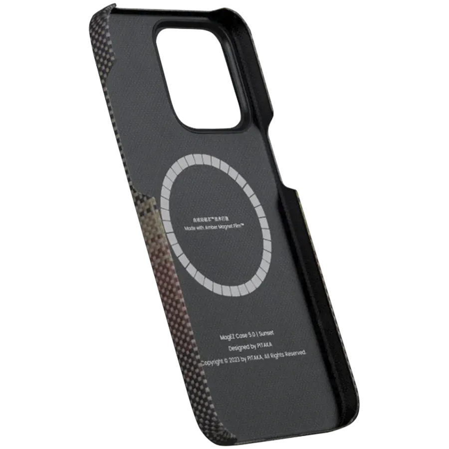 photo 2 - PITAKA Case MagEZ Case 5 with MagSafe Sunset for iPhone 15 Pro Max