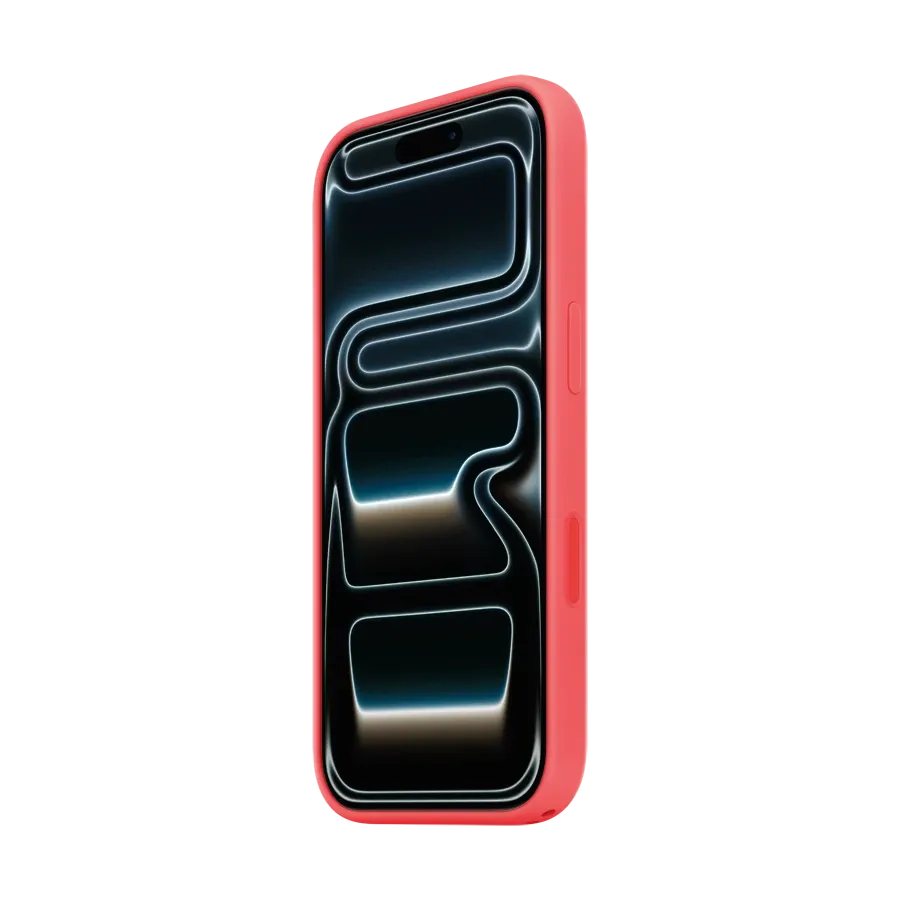 photo 2 - Apple силиконовый чехол с MagSafe Bright Guava для iPhone 17 Pro