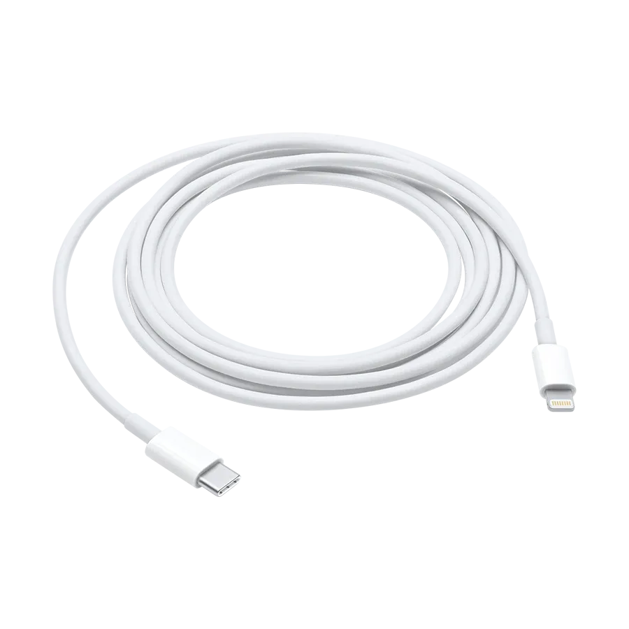 photo - Apple USB-C to Lightning Cable, White, 2m